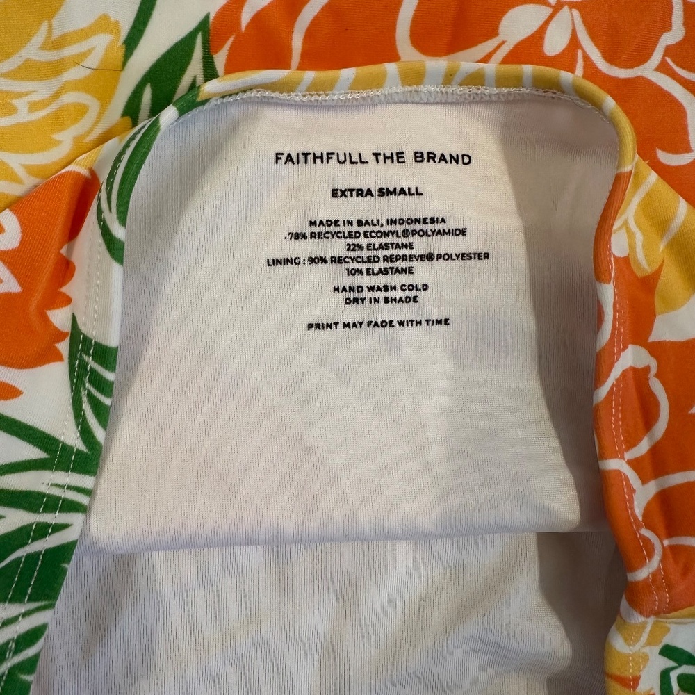 BRAND NEW Faithful The Brand High Waist Bikini Bottoms SIZE XS - Picture 2 of 3